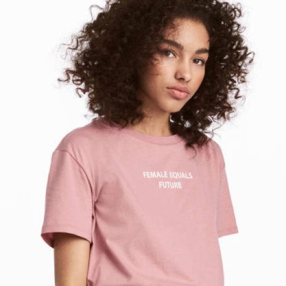 🍍 H&M pink t-shirr